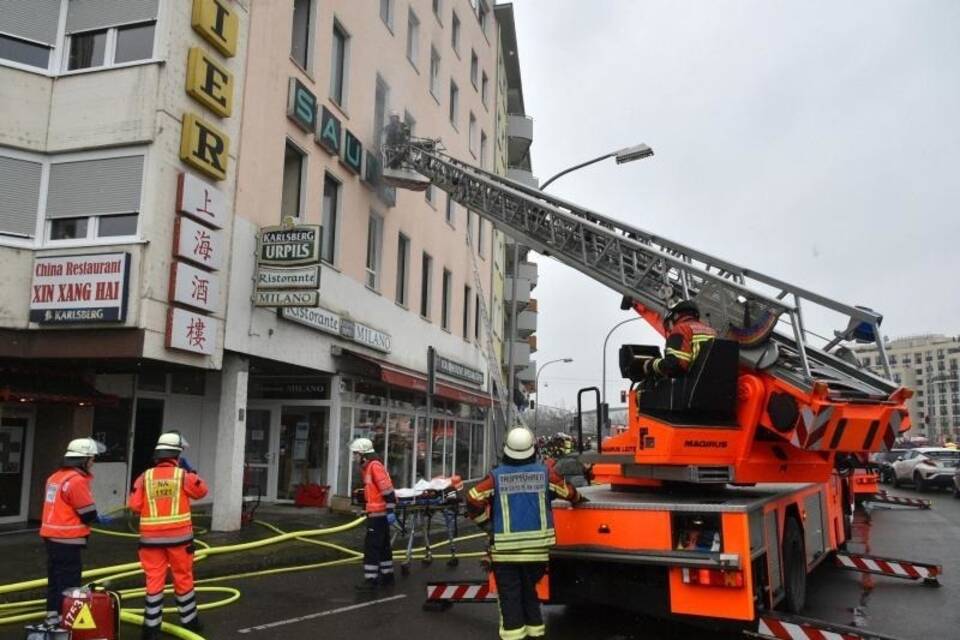 Brand in Saarbrücken Brand in Saarbrücken