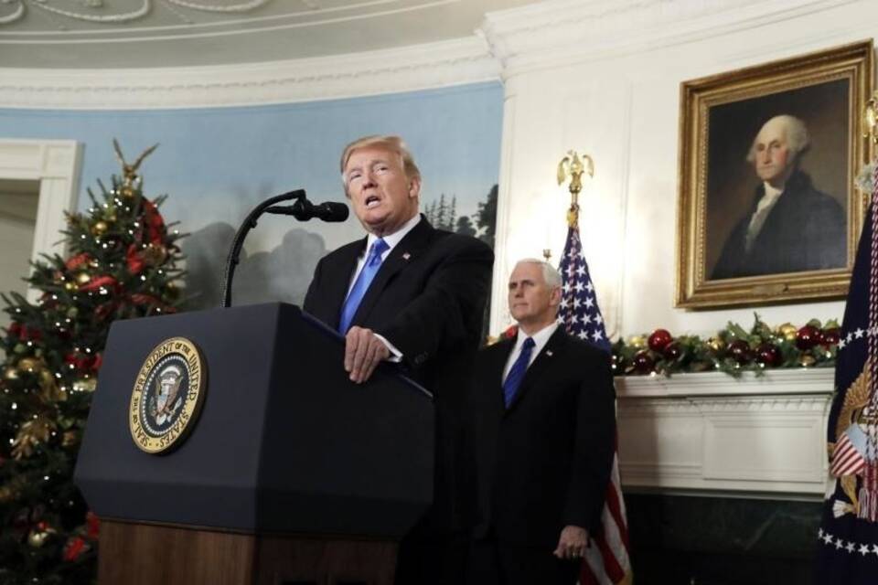 Trump erkennt Jerusalem als Israels Hauptstadt an Trump erkennt Jerusalem als Israels Hauptstadt an