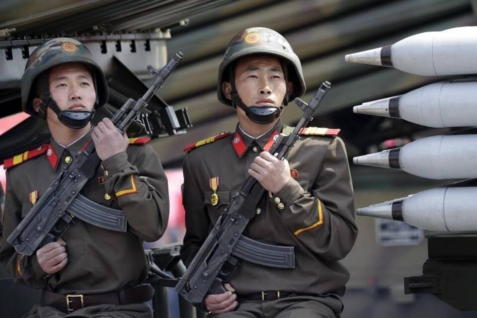 Soldaten in Nordkorea