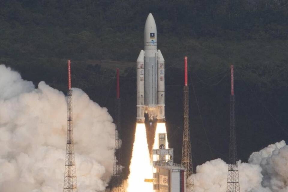Ariane 5-Rakete startet