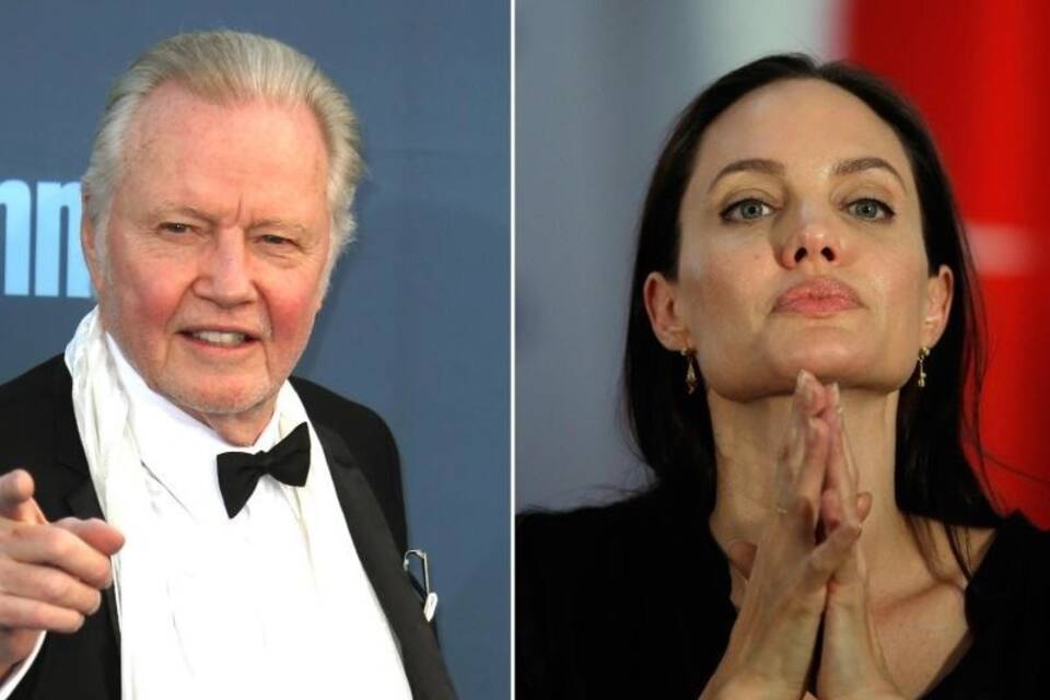 Jon Voight und Angelina Jolie