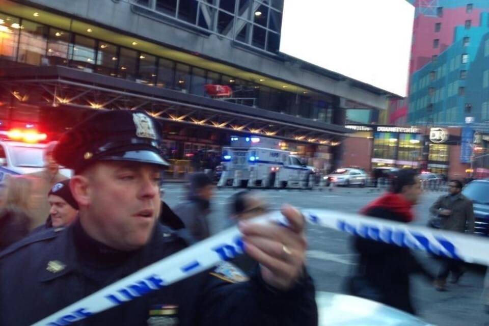 Explosion nahe Time Square