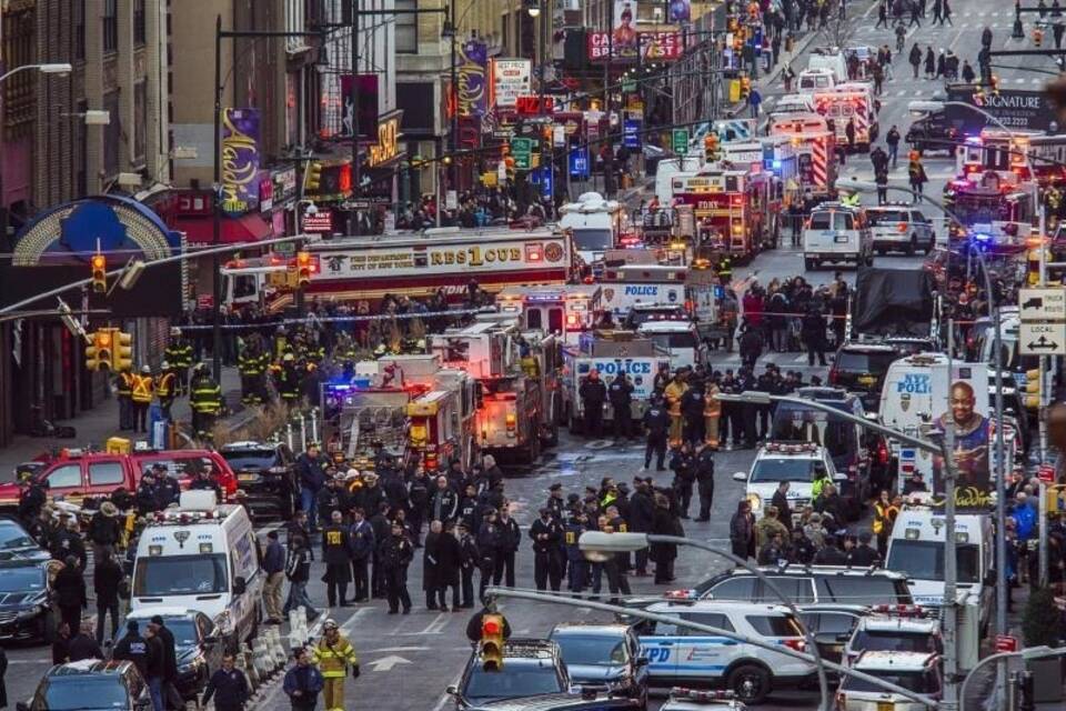 Explosion in New York