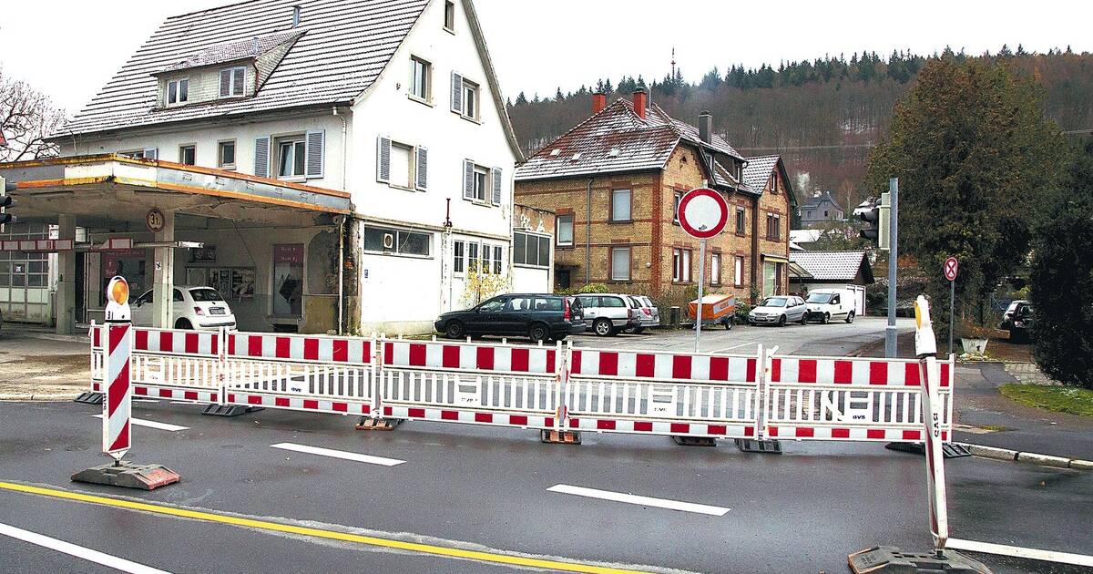 Baustelle B37 Neckargemünd (Fast) Freie Fahrt zwischen