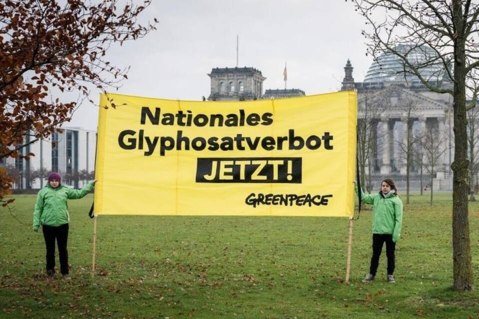 Demonstration gegen Glyphosat