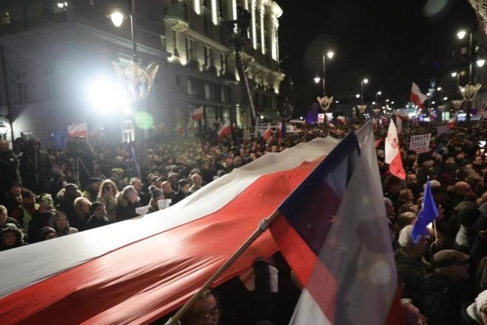 Proteste gegen Justizreform in Polen