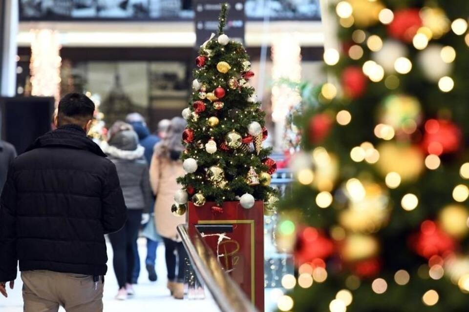 Weihnachtseinkäufe in Berlin