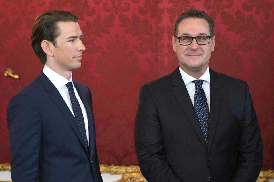 Kurz und Strache Kurz und Strache