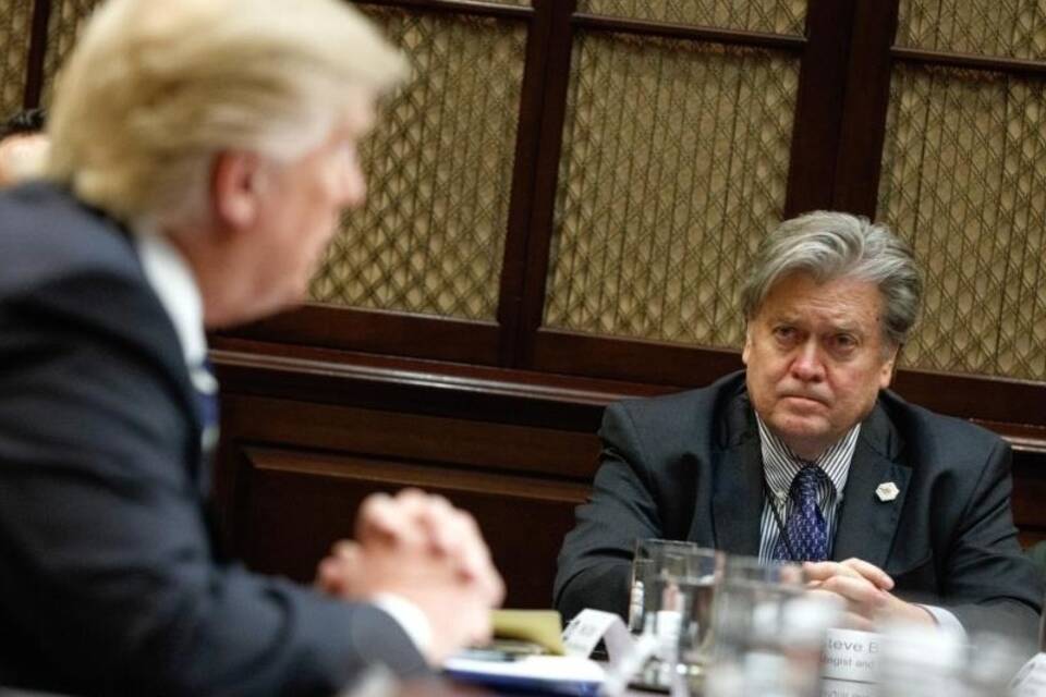 Trump und Bannon Trump und Bannon