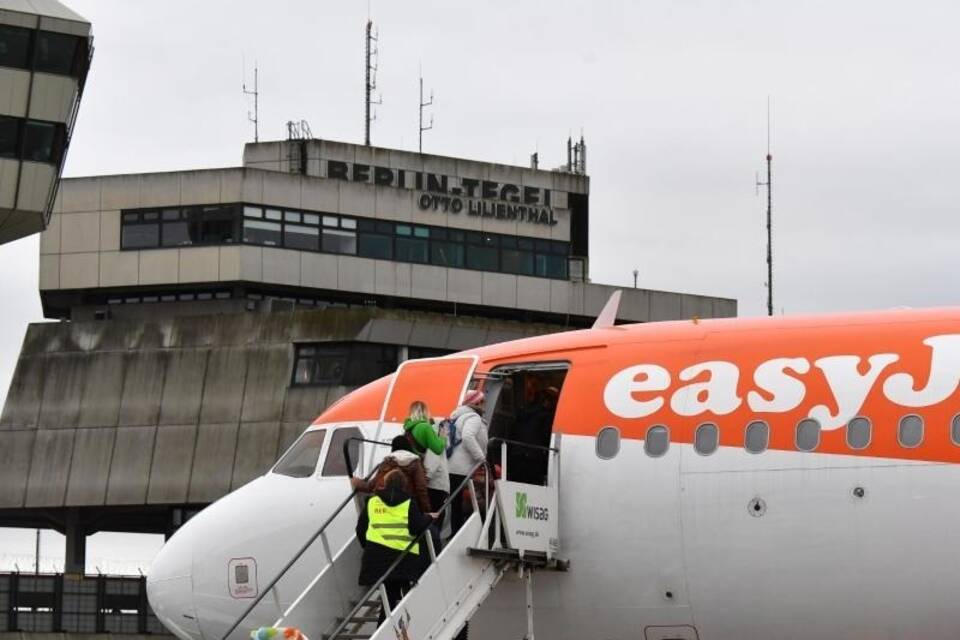 Erstflug von Easyjet ab Berlin-Tegel
