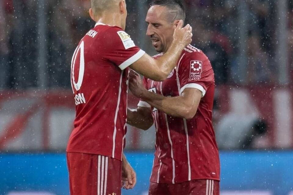 Franck Ribéry und Arjen Robben Franck Ribéry und Arjen Robben