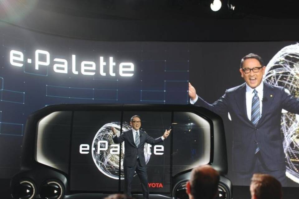 Toyota stellt "e-Palette" vor