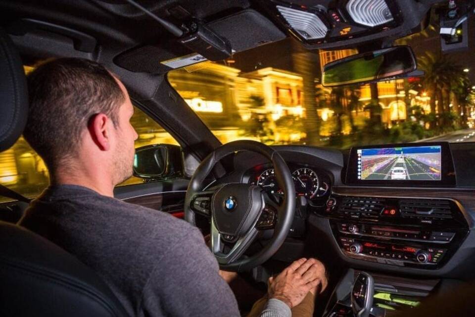 Aptiv-Fahrzeug