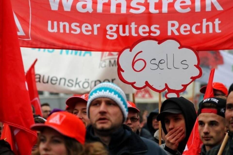 Kundgebung der IG Metall in Nürnberg