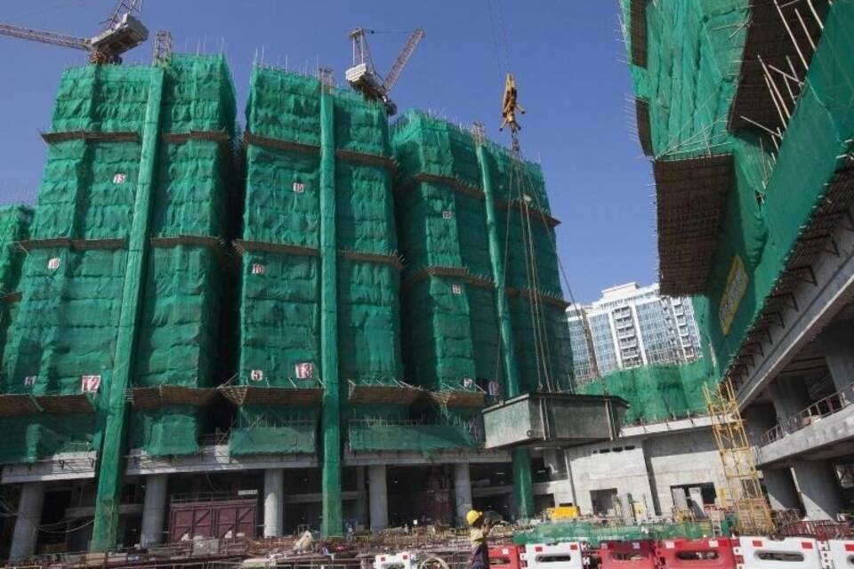 Neubauten in Hongkong