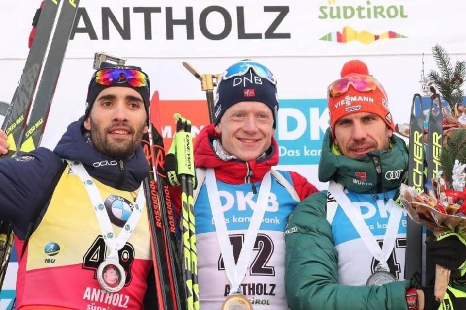 Antholz-Podium