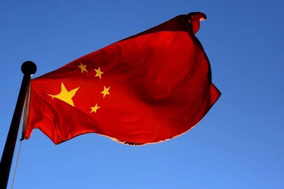 Chinesische Flagge Chinesische Flagge
