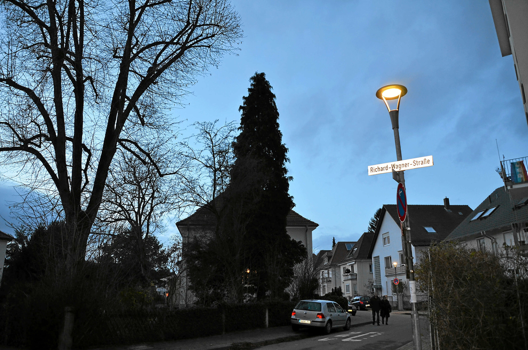 Strassenbeleuchtung In Heidelberg Sind Die Neuen Laternen In