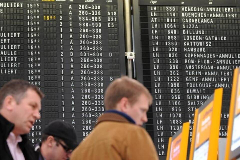 Am Flughafen