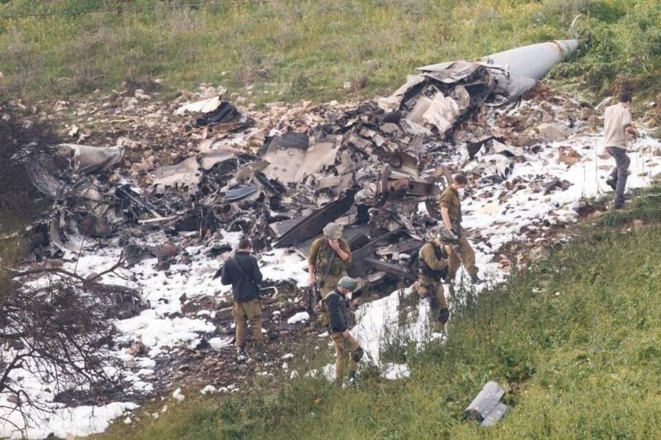 Israelischer Jet abgestürzt