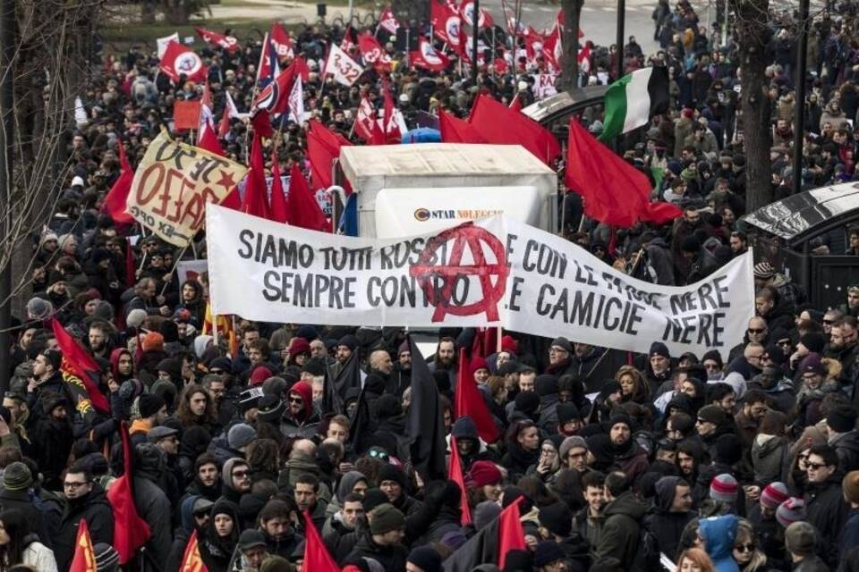 Demonstration gegen Rassismus