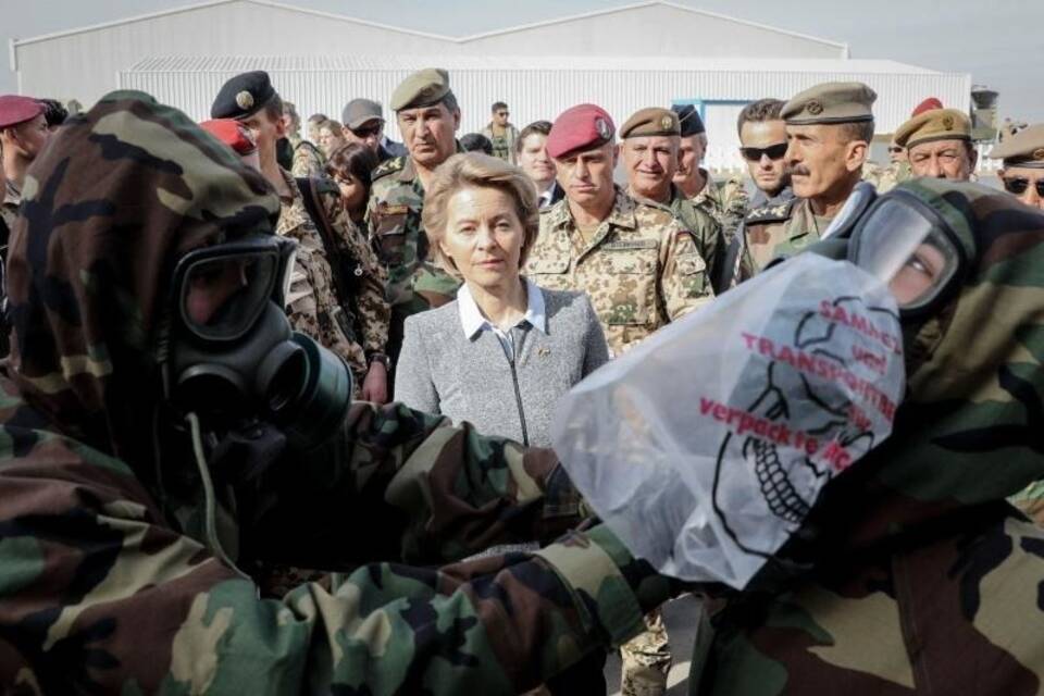 Von der Leyen im Irak Von der Leyen im Irak