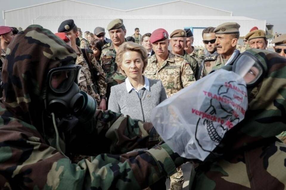 Von der Leyen im Irak