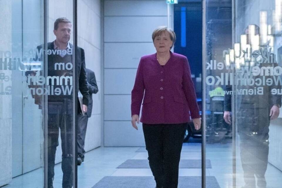 Merkel beim ZDF Merkel beim ZDF