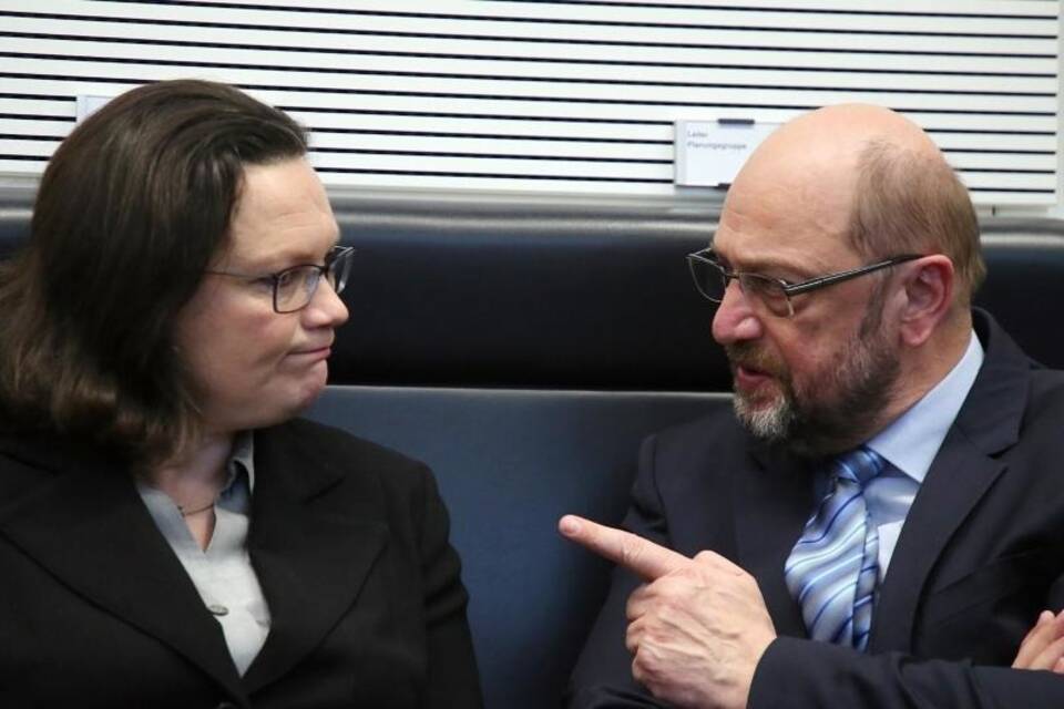 Nahles und Schulz
