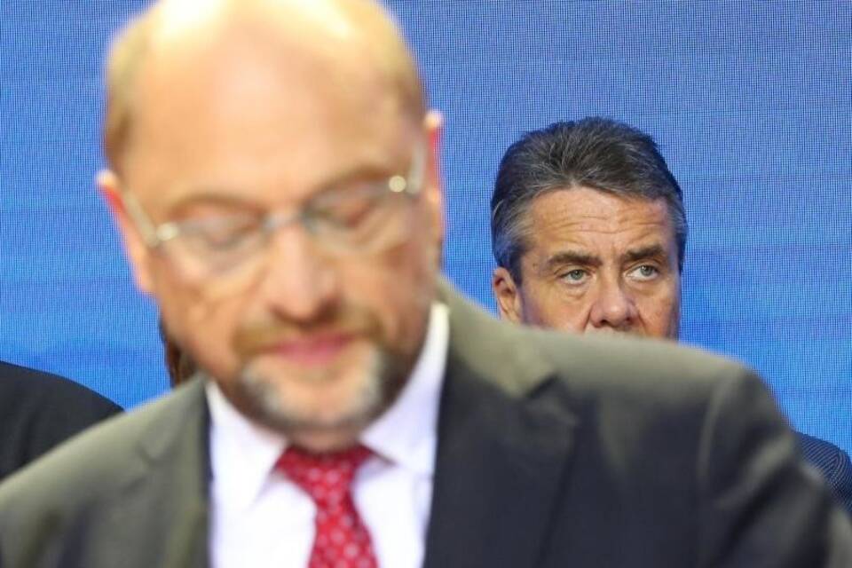 Schulz und Gabriel