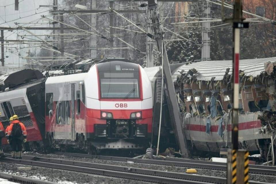 Zugunfall in Österreich