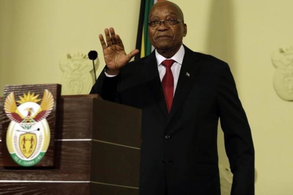 Zuma tritt zurück