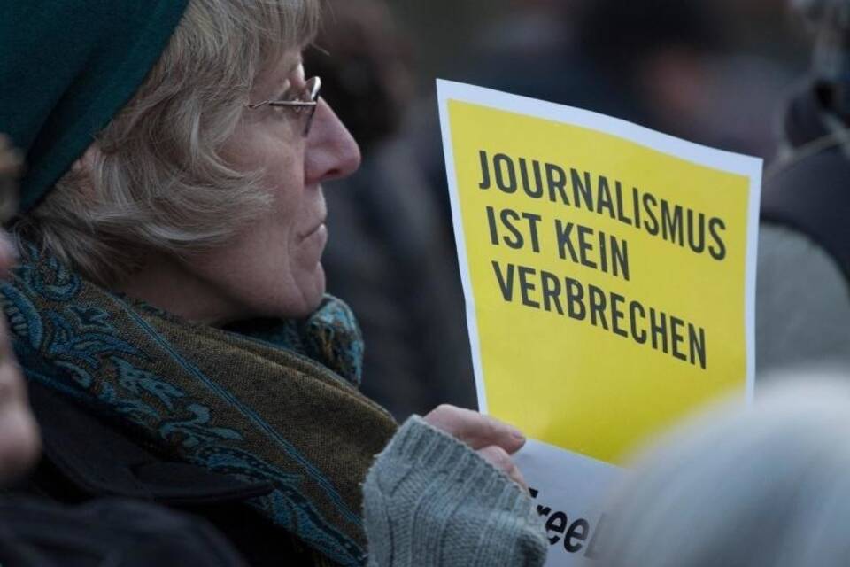 Mahnwache für Deniz Yücel Mahnwache für Deniz Yücel