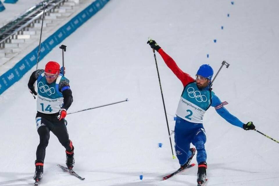 Schempp und Fourcade Schempp und Fourcade
