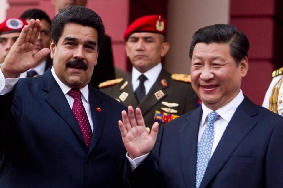 Xi und Maduro