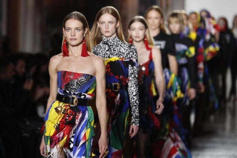 Mailänder Modewoche - Versace Mailänder Modewoche - Versace