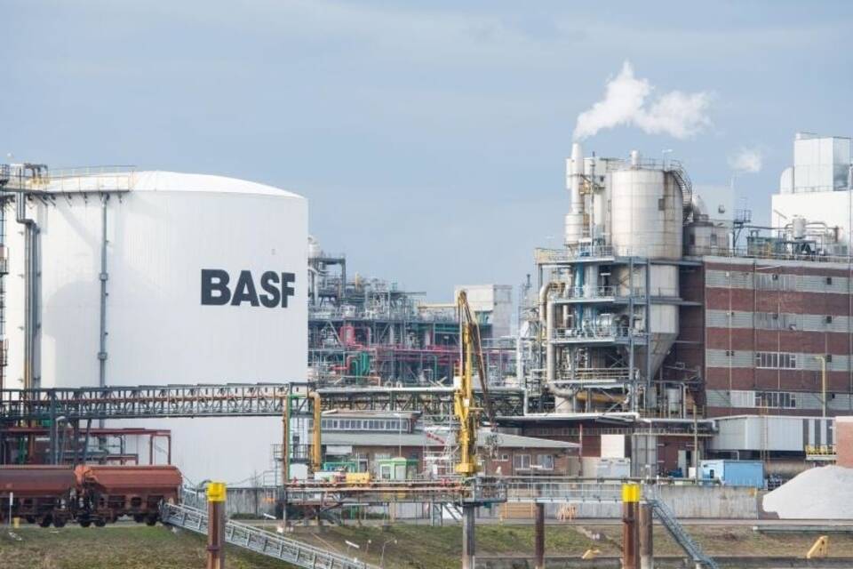 Das BASF-Unternehmensgelände in Ludwigshafen Das BASF-Unternehmensgelände in Ludwigshafen