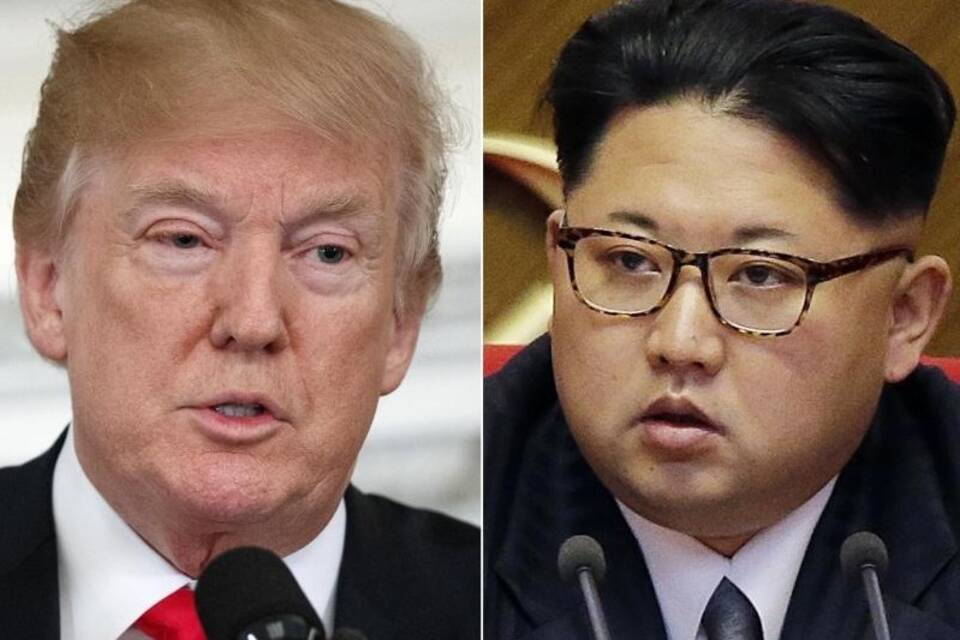 Donald Trump und Kim Jong Un