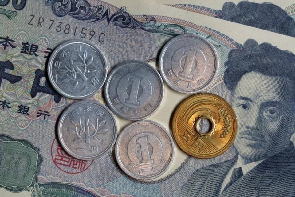 Yen-Münzen Yen-Münzen