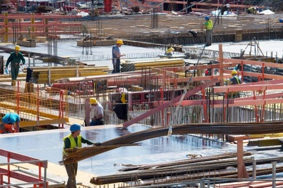 Baustelle in München