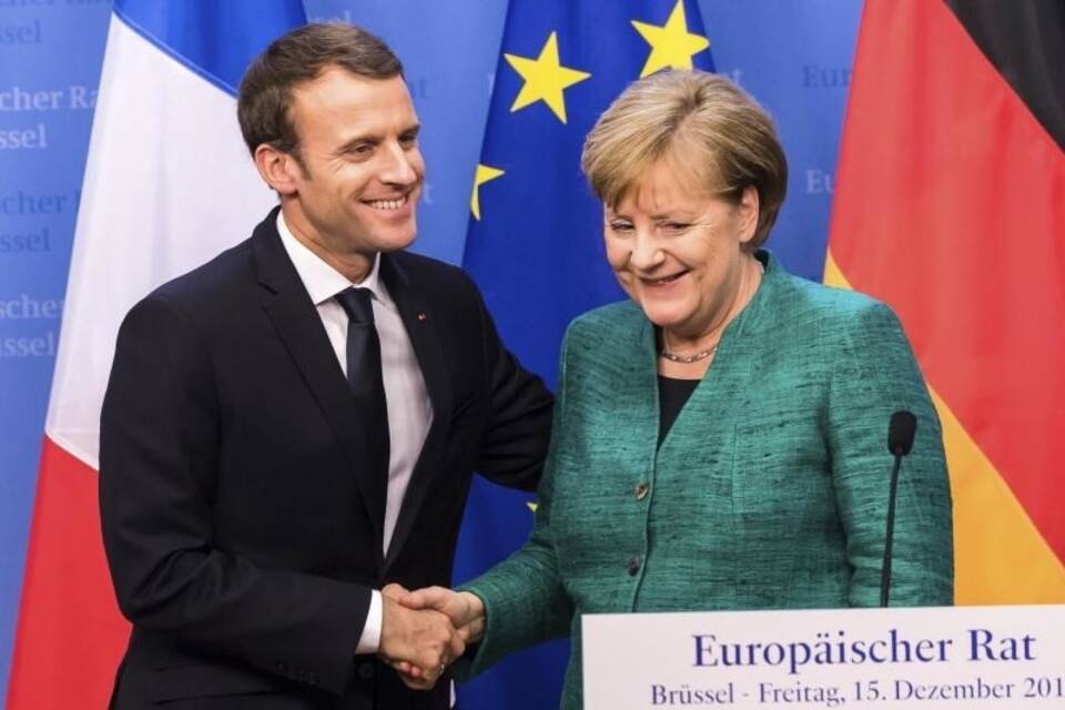 Merkel und Macron Merkel und Macron