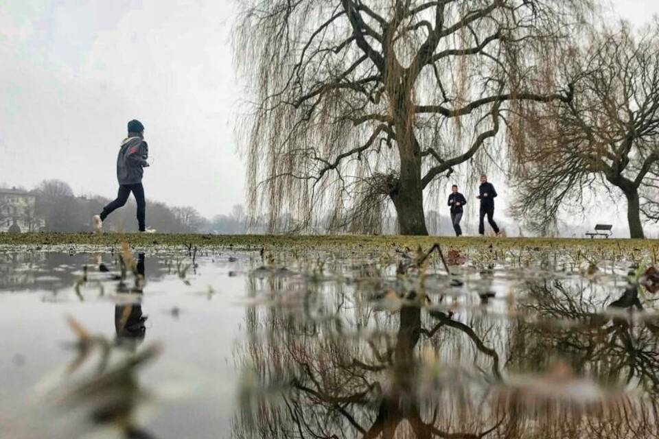 Regen in Hamburg