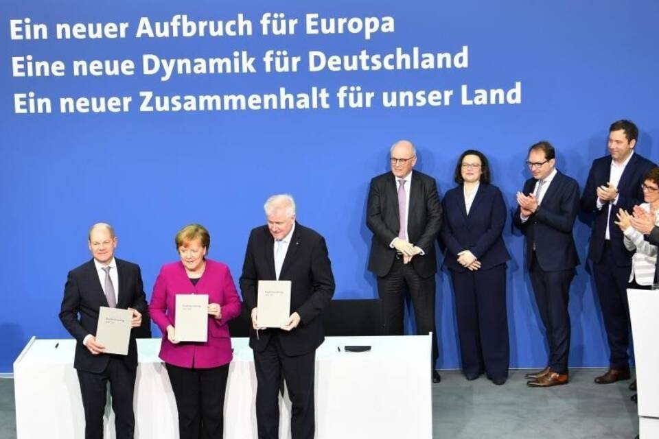 Koalitionsvertrag Koalitionsvertrag