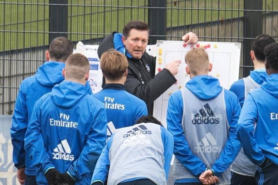 Training Hamburger SV mit neuem Trainer