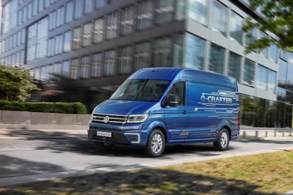 Der neue E-Crafter von Volkswagen