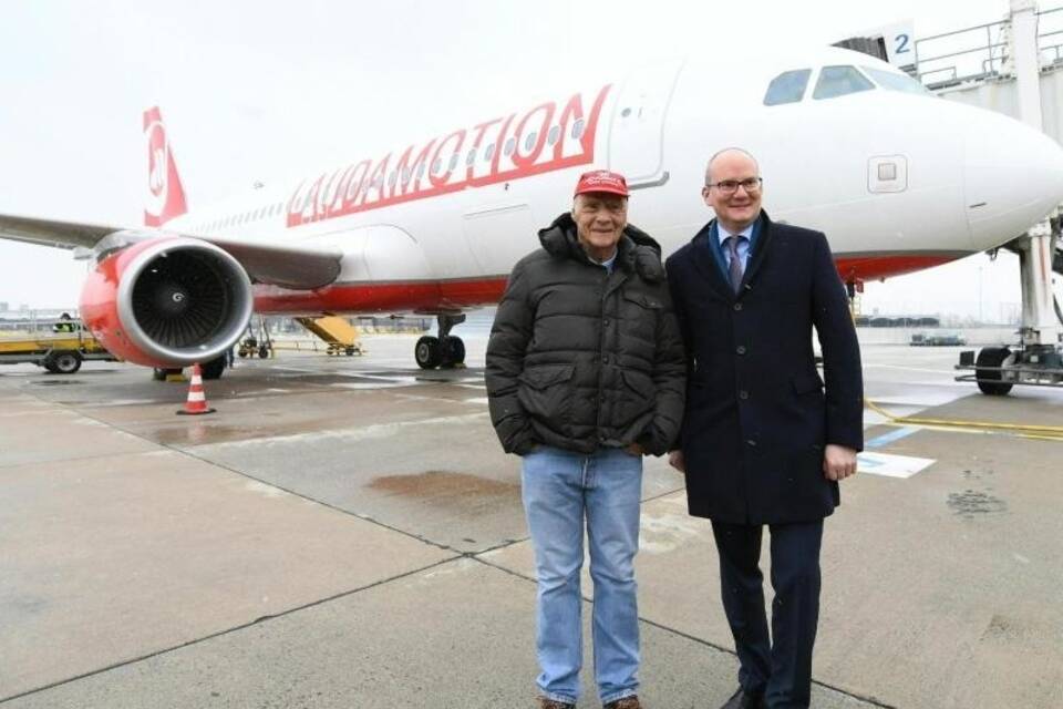 Laudamotion - Testflug nach Düsseldorf Laudamotion - Testflug nach Düsseldorf