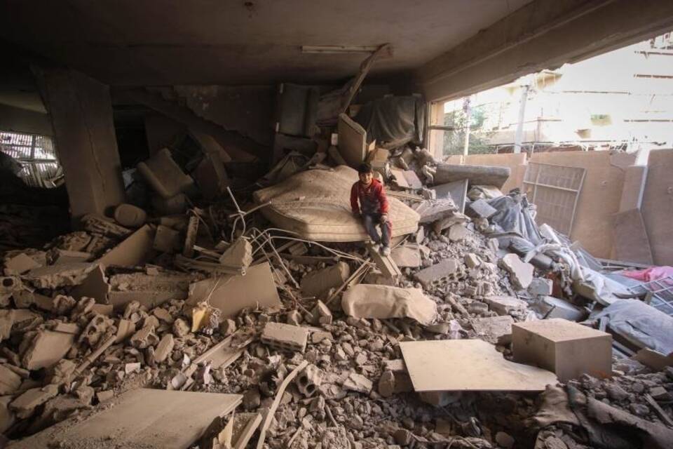 Zerstörung in Syrien