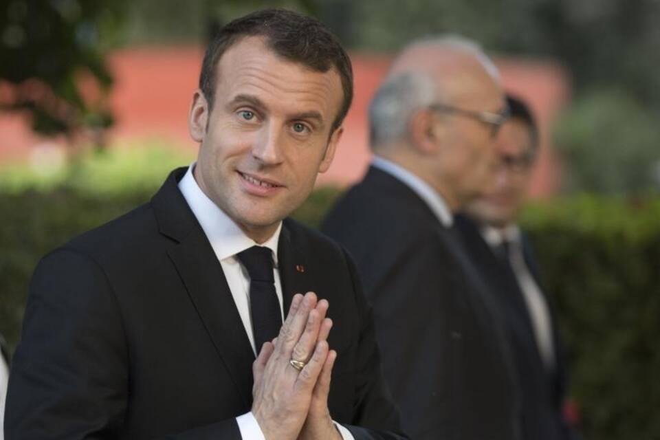 Frankreichs Präsident Emmanuel Macron Frankreichs Präsident Emmanuel Macron