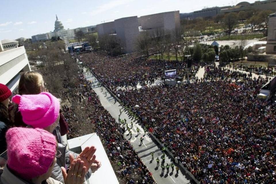 Demonstration in Washington Demonstration in Washington