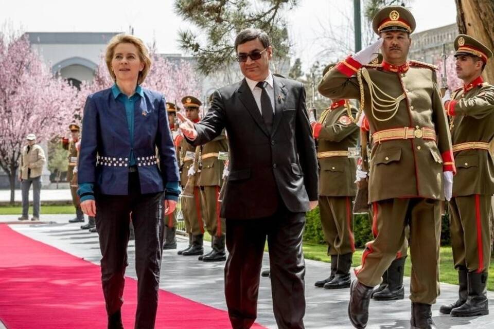 Von der Leyen in Kabul Von der Leyen in Kabul
